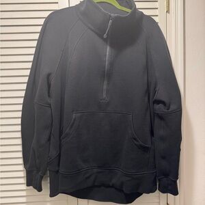 lululemon athletica long scuba half zip